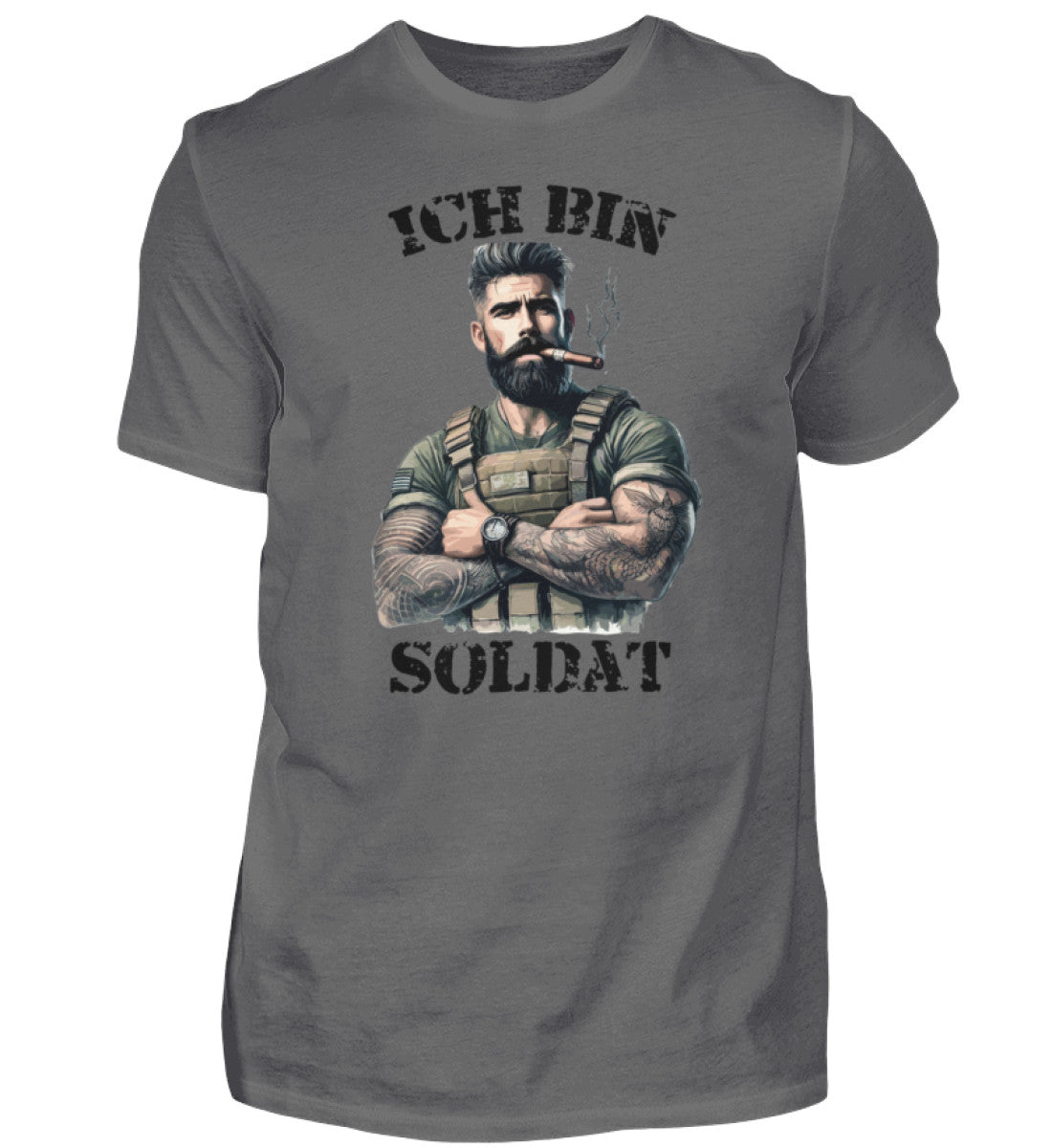 Dark Grey (Solid)-627