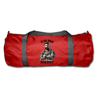 Ich bin Soldat - Sporttasche - Rot